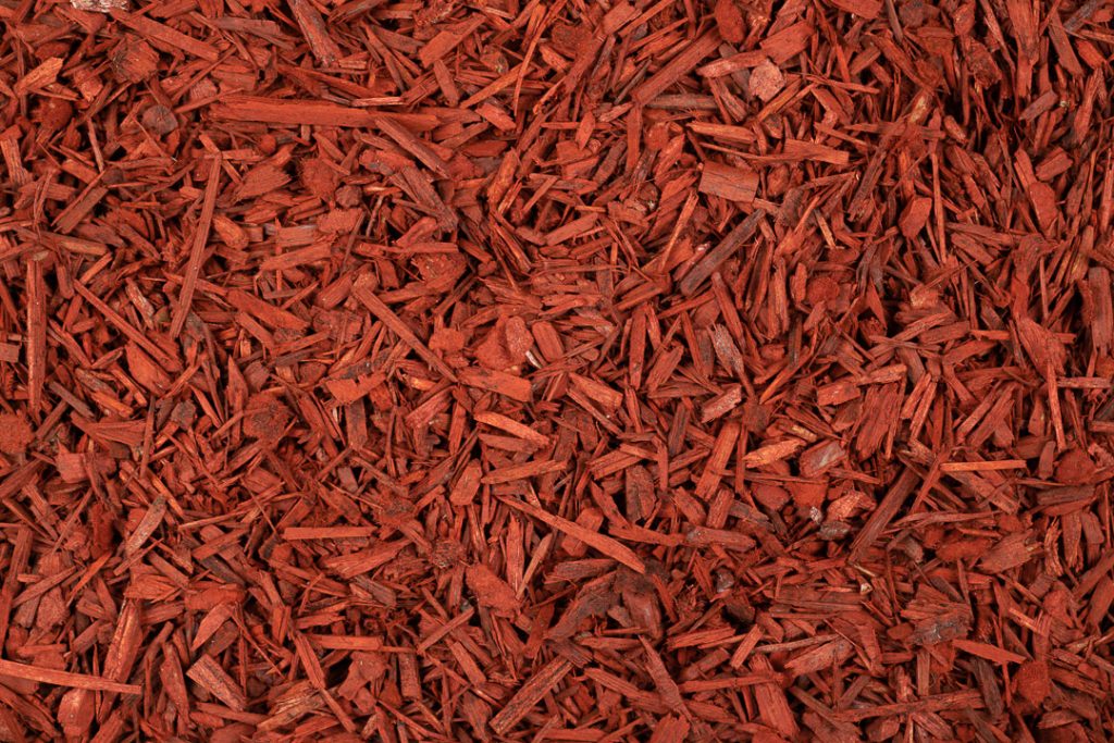 Coloured Mulch Red