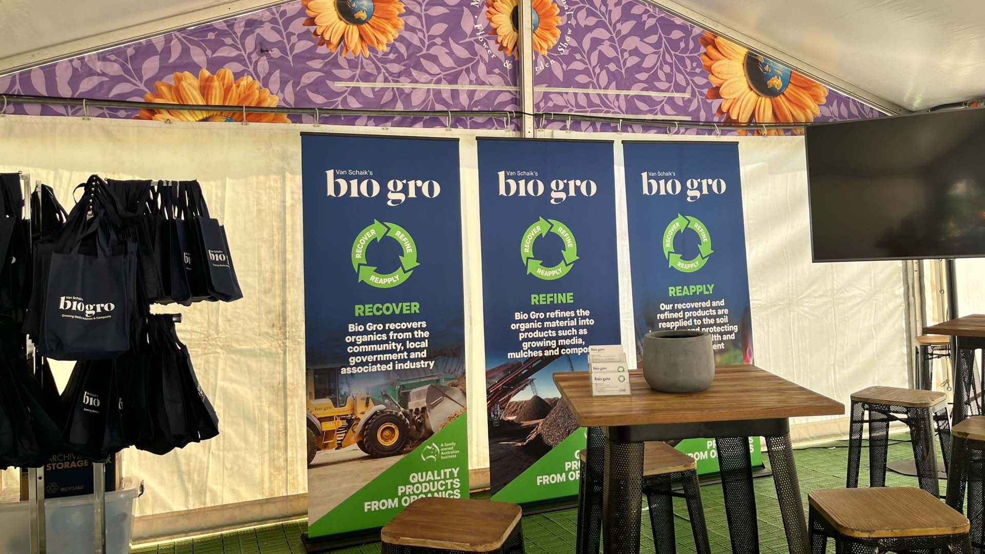 2022 Melbourne International Flower & Garden Show Van Schaik's Bio Gro